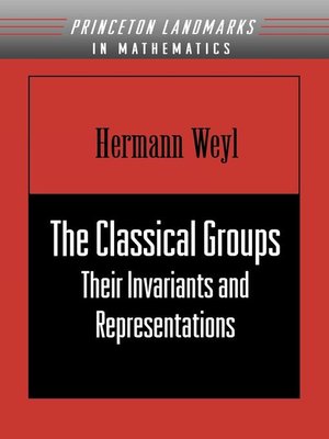 cover image of The Classical Groups